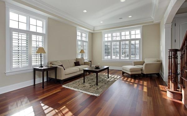 laminate floors come in a variety of styles and designs, including options that mimic hardwood, tile, and even stone